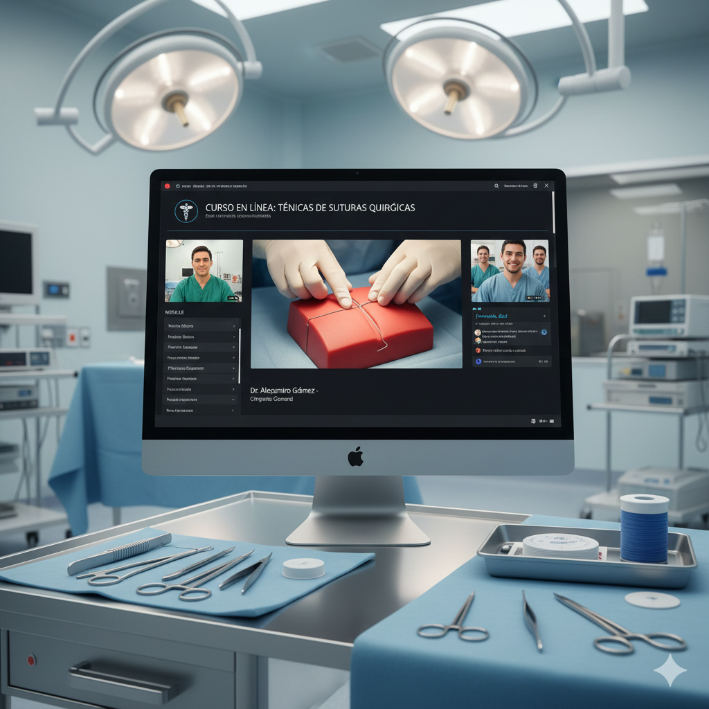 CURSO EN LINEA DE SUTURAS